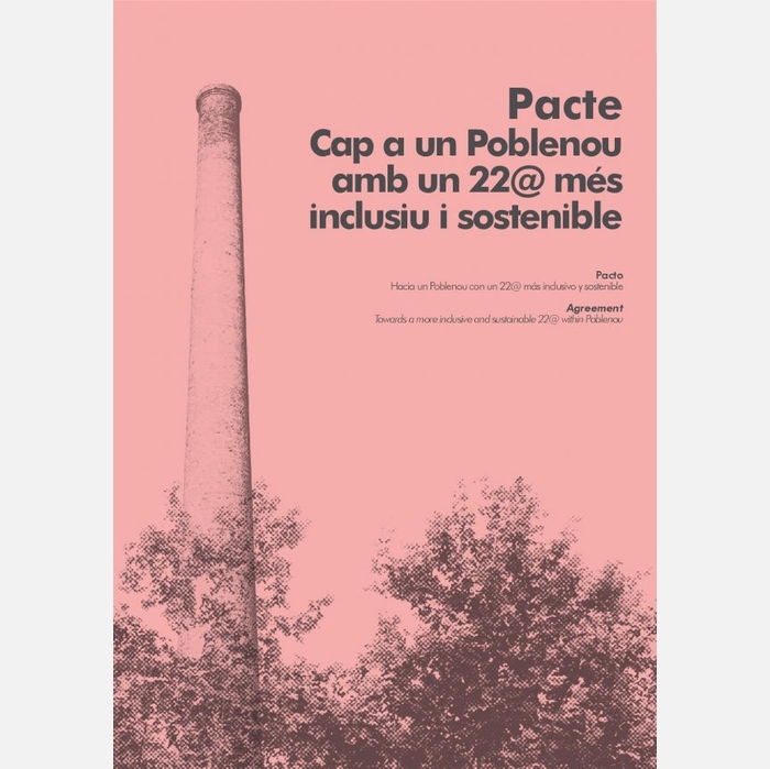 Imatge de la coberta del llibre 'Cap a un Poblenou amb un 22@ més inclusiu i sostenible'