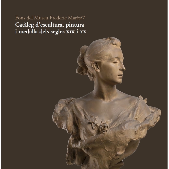 Imatge de la coberta del 'Catàleg d'escultura, pintura i medalla dels segles XIX i XX'