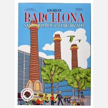 Imatge de la coberta del llibre 'Sants-Montjuïc está hechizado'