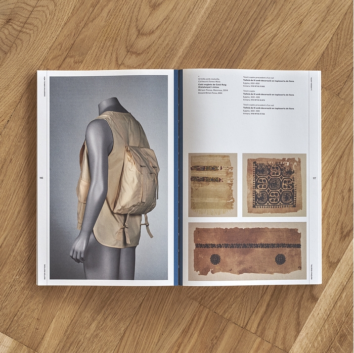 Imatge de les pàgines interiors del llibre 'Matter Matters' (català)