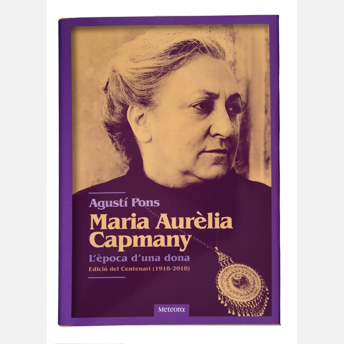 Imatge de la coberta del llibre 'Maria Aurèlia Capmany, l'epoca d'una dona'