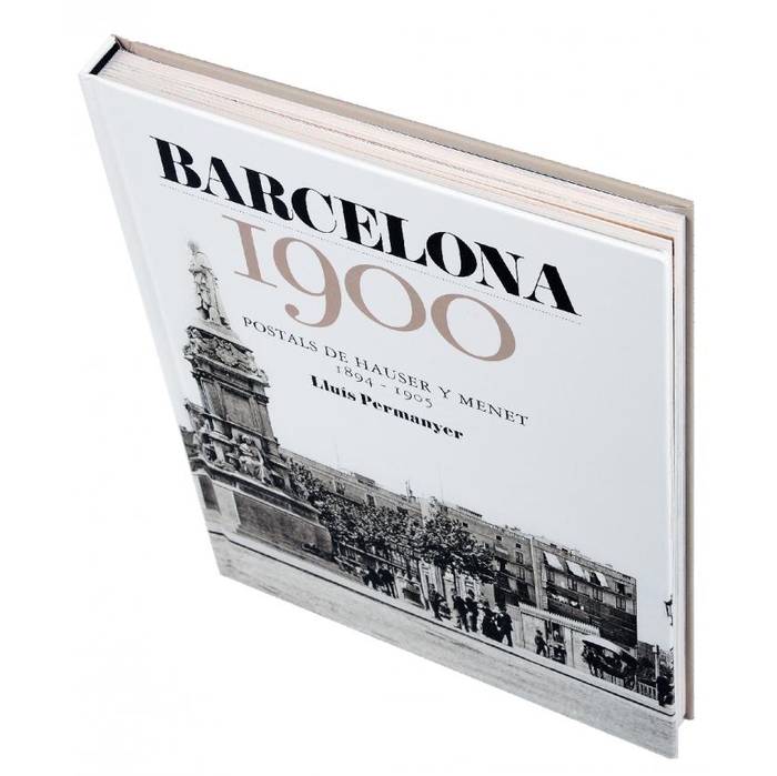 Imatge de la coberta del llibre 'Barcelona 1900' on es veu la plaça del Pla de Palau