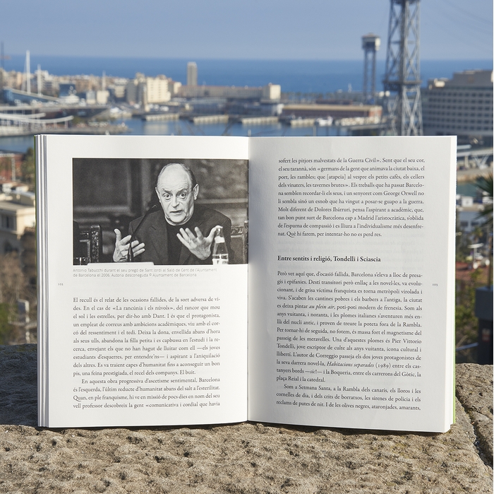 Imatge de les pàgines interiors del llibre 'Solare, notturna e sonora'