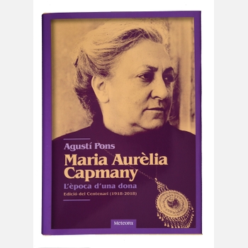 Imatge de la coberta del llibre 'Maria Aurèlia Capmany, l'epoca d'una dona'