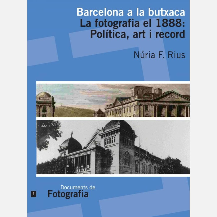 Coberta del llibre Barcelona a la butxaca. La fotografia el 1888