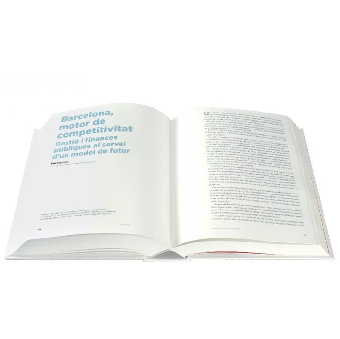 Imatge de les pàgines interiors del llibre 'Llibre blanc. Barcelona, capital d'un nou estat'