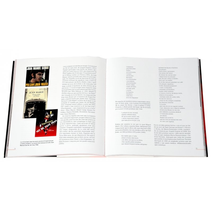Imatge de les pàgines interiors del llibre 'La nit de Sant Joan a Barcelona'