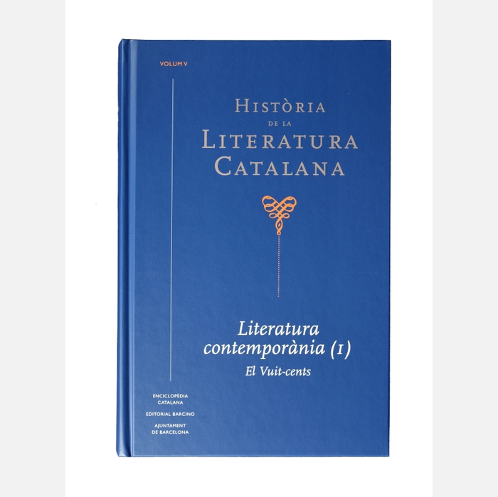 Portada del llibre 'Història de la literatura catalana'