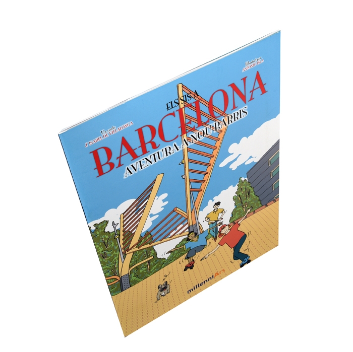 Imatge de la coberta del llibre 'Els sis a Barcelona. Aventura a Nou Barris'