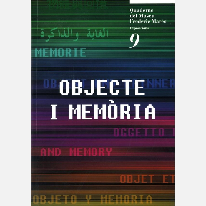 Coberta del llibre Objecte i memòria