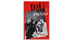 Imatge de la coberta del llibre 'Dalí i Barcelona', on es veu Salvador Dalí amb el Floquet de Neu