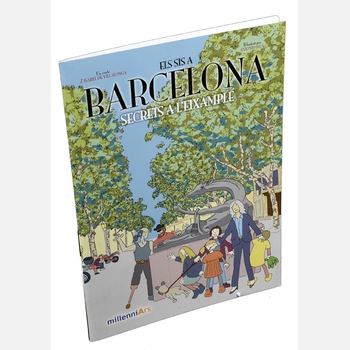 Imatge de la coberta del llibre 'Els sis a Barcelona. Secrets a l'Eixample'