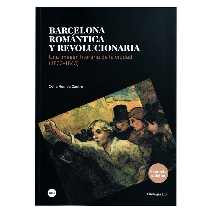 Imatge de la coberta del llibre 'Barcelona romantica i revolucionària'