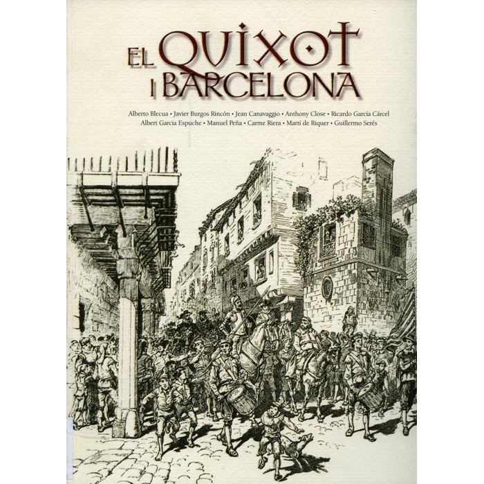 Cubierta del libro El Quixot i Barcelona