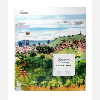Imatge de la coberta del llibre 'Dibuixem Barcelona'