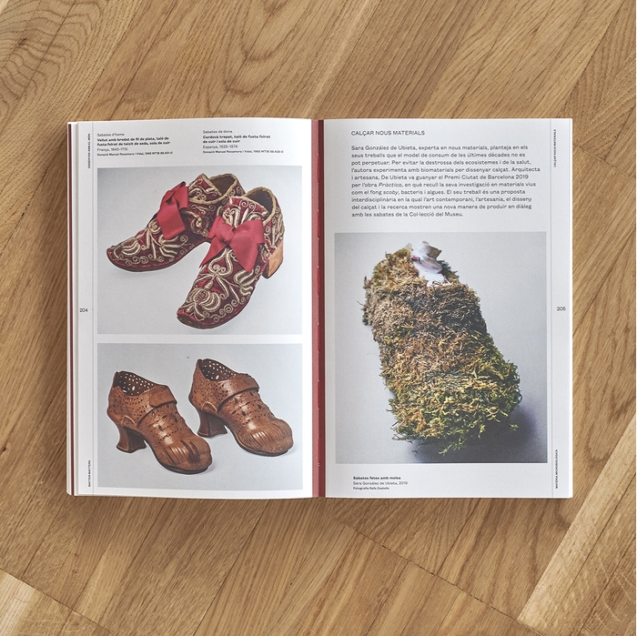 Imatge de les pàgines interiors del llibre 'Matter Matters' (català)