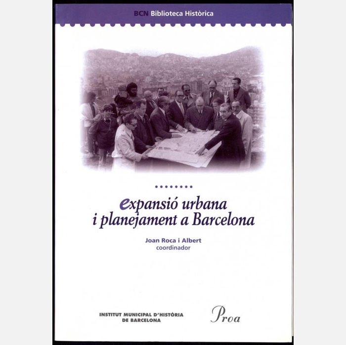 Coberta del llibre Expansió urbana i planejament de Barcelona