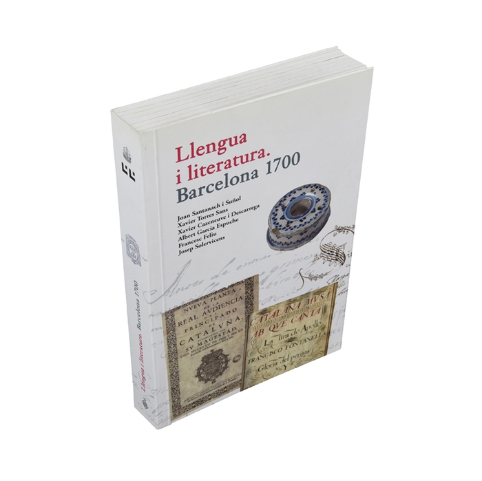 Coberta 'Llengua i literatura. Barcelona 1700'