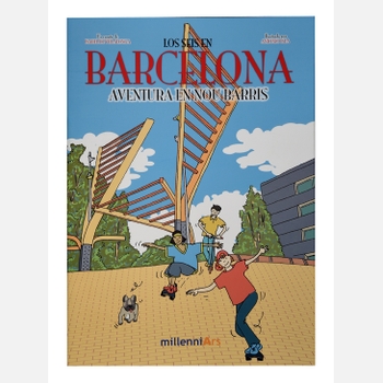 Imatge de la coberta del llibre 'Los seis en Barcelona. Aventura en Nou Barris'