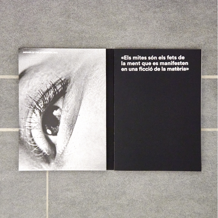 Imatge de les pàgines interiors del llibre 'Maya Deren'