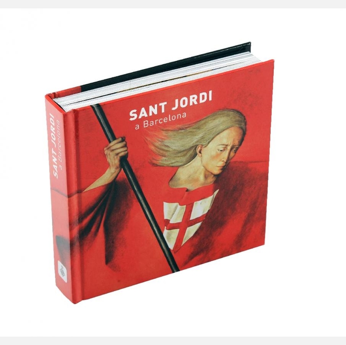 Imatge de la coberta del llibre 'Sant Jordi a Barcelona'
