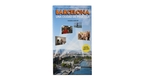 Imatge conerta del llibre 'Barcelona, ciutat de pel·lícula', amb una imatge de la muntanya del Tibidabo i la recreació del cartell famòs de Hollywood