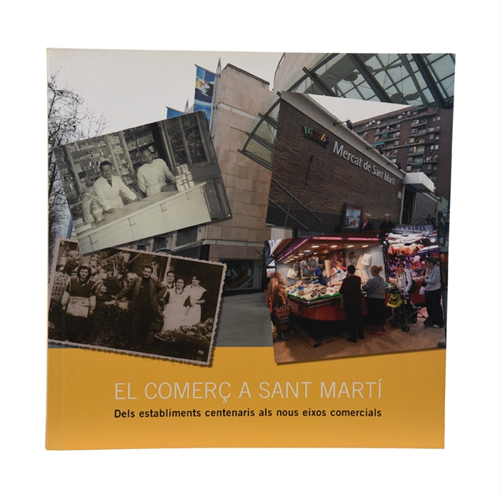 Imatge de la coberta del llibre 'El comerç a Sant Martí'