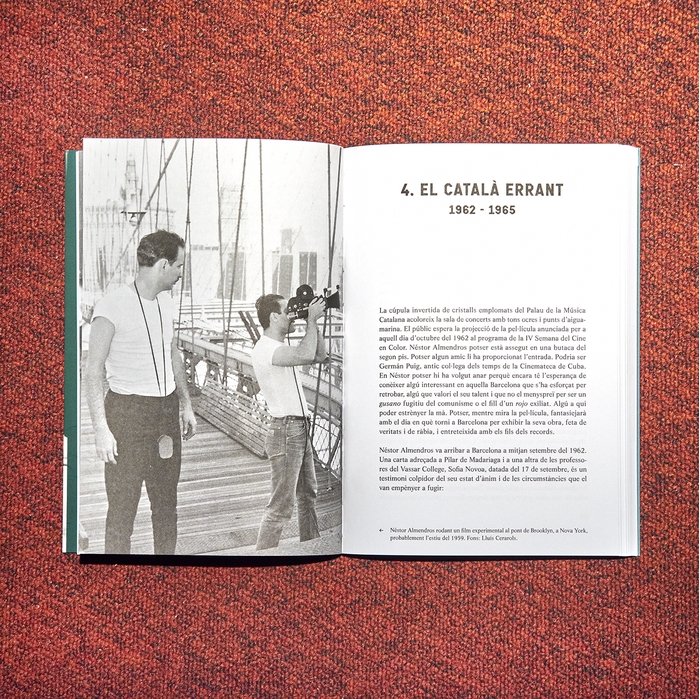 Imatge de les pàgines interiors del llibre 'El retorn de Néstor Almendros'