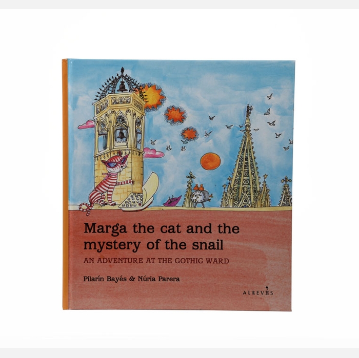 Coberta Marga the cat and the mystery of the snail