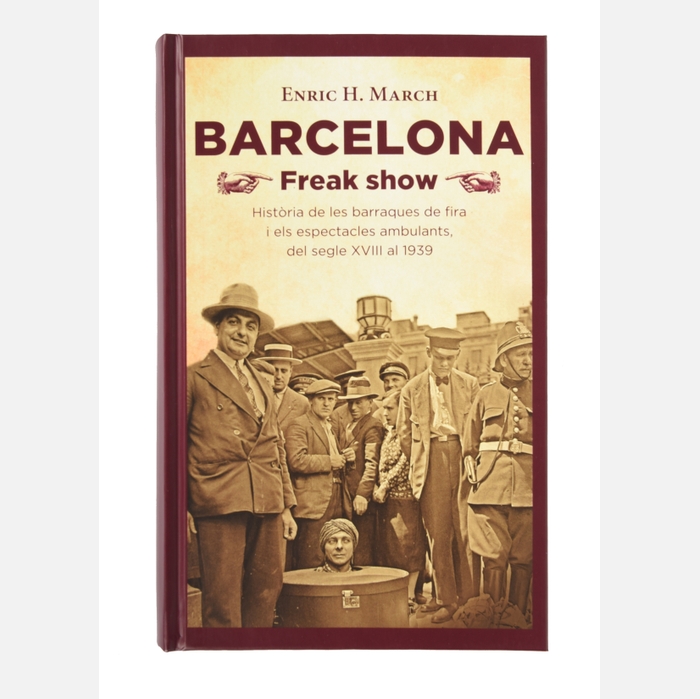 Imatge de la coberta del llibre 'Barcelonas. Freak Show'